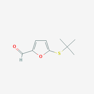 5-tert-Butylsulfanyl-furan-2-carbaldehyde