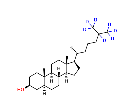 5a-Cholestan-3-β-ol- D7