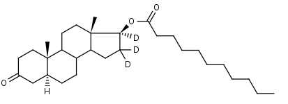 5a-Dihydrotestosterone-16,16,17-d3 Undecanoate