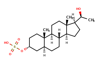 5a-Pregnane-3a,20a-diol-3-sulfate