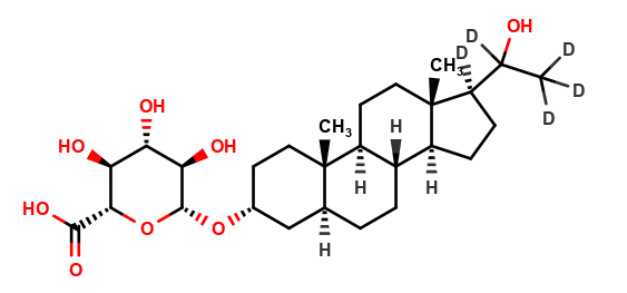 5a-Pregnane-3a,20a-diol glucuronide-D5