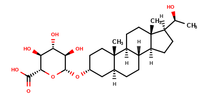 5a-Pregnane-3a,20a-diol glucuronide
