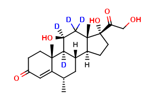 6-α-Methyl-Cortisol D4