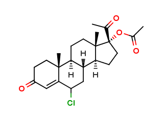6-β-Chloro-17-acetoxy Progesterone