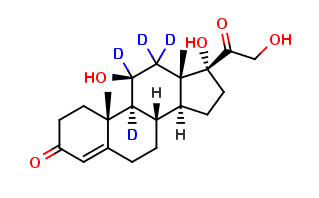 6-β-Hydroxy Cortisol D4