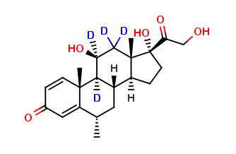 6-α-Methyl-Prednisolone D4