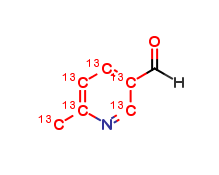 6-(13C)methyl(13C5)pyridine-3-carbaldehyde