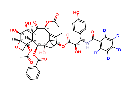 6α,3'-p-Dihydroxy Paclitaxel D5