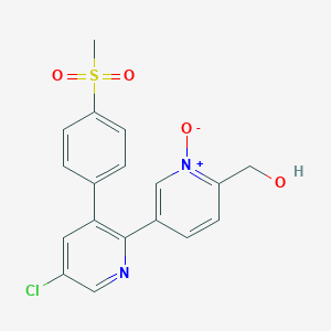 6’-Desmethyl-6’-methylhydroxy Etoricoxib N1’-Oxide