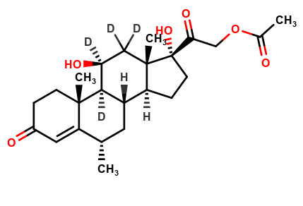6α-Methyl Hydrocortisone-d4 21-Acetate