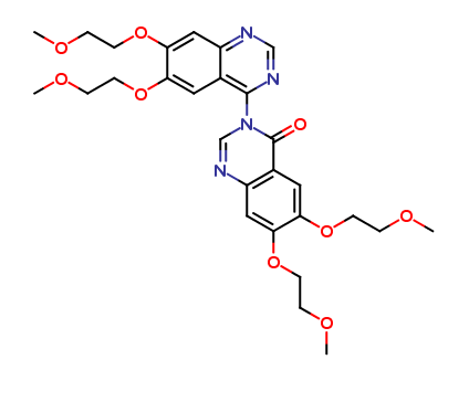 6,6',7,7'-tetrakis(2-methoxyethoxy)-4H-[3,4'-biquinazolin]-4-one