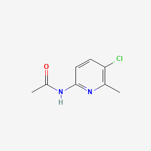 6-Acetamido-3-chloro-2-picoline
