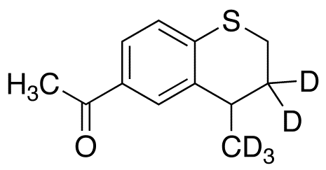 6-Acetyl-4-methylthiochroman-d5
