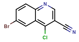 6-Bromo-4-chloro-3-quinolinecarbonitrile