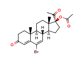 6-Bromo-6-dehydro-17a-acetoxy Progesterone