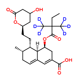 6-Carboxy Δ-5',4',5,6-Simvastatin D6