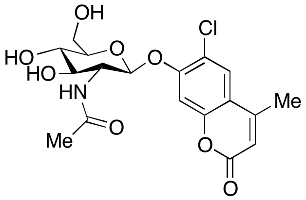 6-Chloro-4-methylumbelliferyl 2-Acetamido-2-deoxy-ß-D-glucopyranoside