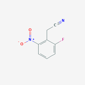 6-Fluoro-2-nitrobenzyl cyanide