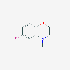 6-Fluoro-4-methyl-2,3-dihydro-1,4-benzoxazine