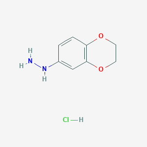6-Hydrazinyl-2,3-dihydro-1,4-benzodioxine Hydrochloride