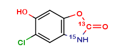 6 Hydroxy Chlorzoxazone 13C 15N