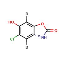 6-Hydroxy Chlorzoxazone-d2-15N