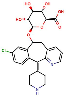 6-Hydroxy Desloratadine β-D-Glucuronide