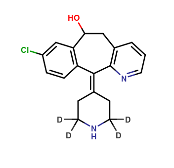 6-Hydroxy Desloratadine-d4