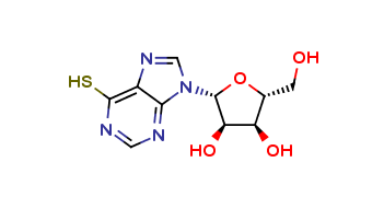 6-Mercaptopurine-9-β-D-ribofuranoside