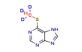 6-Methylmercaptopurine 13C D3
