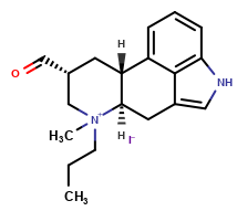 6-N-methyl-6-N-propyl-8beta-formyl Ergolin-6-N-ium iodide