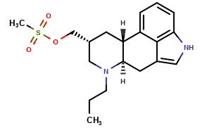 6-N-propyl-8beta-mesyloxymethyl Ergoline