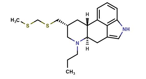 6-N-propyl-8beta-methylthiomethyl thiomethyl Ergoline