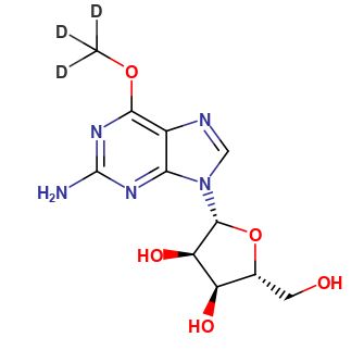 6-O-Methyl Guanosine-d4 (major)