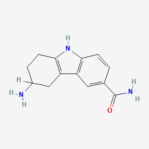 6-amino-6,7,8,9-tetrahydro-5H-carbazole-3-carboxamide