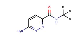 6-amino-N-methyl-d3-pyridazine-3-carboxamide