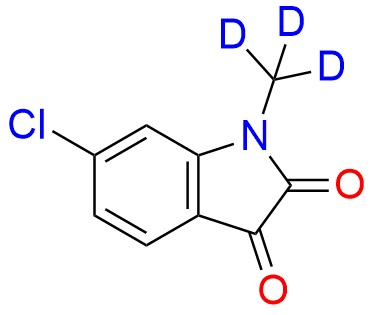 6-chloro -1-(methyl-d3)-2,3-dihydro-1H-indole-2,3-dione