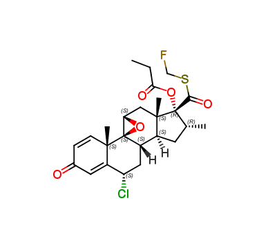 6-chloro epoxy fluticasone propionate