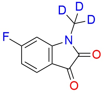 6-fluoro-1-(methyl-d3)-2,3-dihydro-1H-indole-2,3-dione