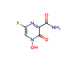 6-fluoro-4-hydroxy-3-oxo-3,4-dihydropyrazine-2-carboxamide
