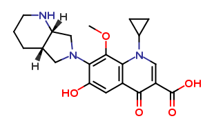 6-hydroxymoxifloxacin