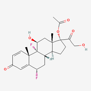 6a,9a-Difluoroprednisolone 17-Acetate