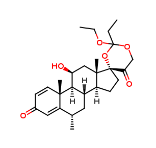 6a-Methyl Prednisolone 17,21-(Ethyl)orthopropionate