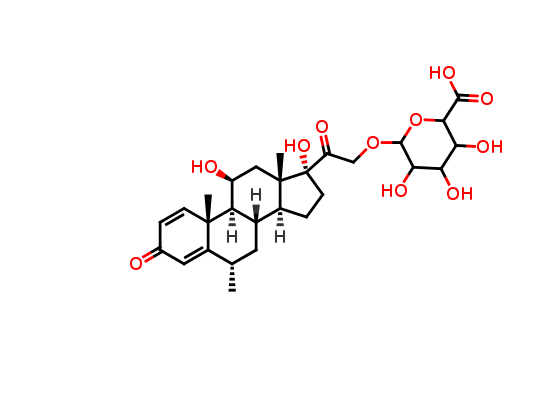6a-Methyl Prednisolone 21-O-ß-D-Glucuronide