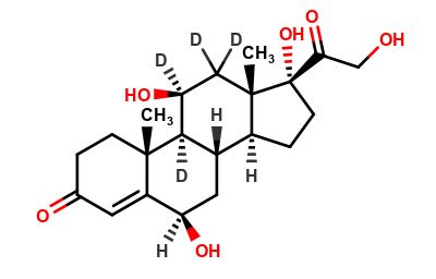 6b-Hydroxy Cortisol-d4