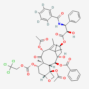 7-{[(2,2,2,-Trichloroethyl)oxy]carbonyl} Paclitaxel-d5