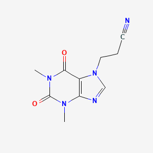 7-(2-Cyanoethyl)-theophylline