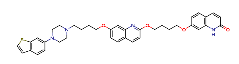 7-{7-{4-[4-(benzo[b]thiophen-6-yl)piperazin-1-yl]butoxy}quinolin-2yl)}butoxyquinolin-2(1H)-one