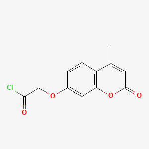 7-(Chlorocarbonylmethoxy)-4-methylcoumarin