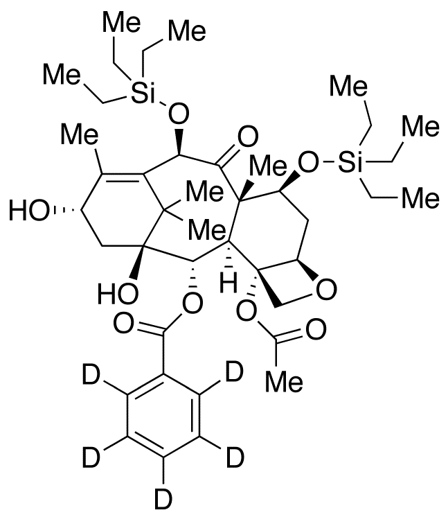 7,10-Bis[O-(triethylsilyl)]-10-deacetyl Baccatin III-d5
